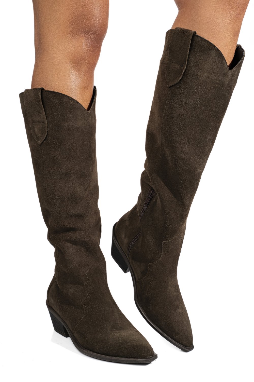 CIZME MARO PIELE NATURALA INTOARSA 4S7786