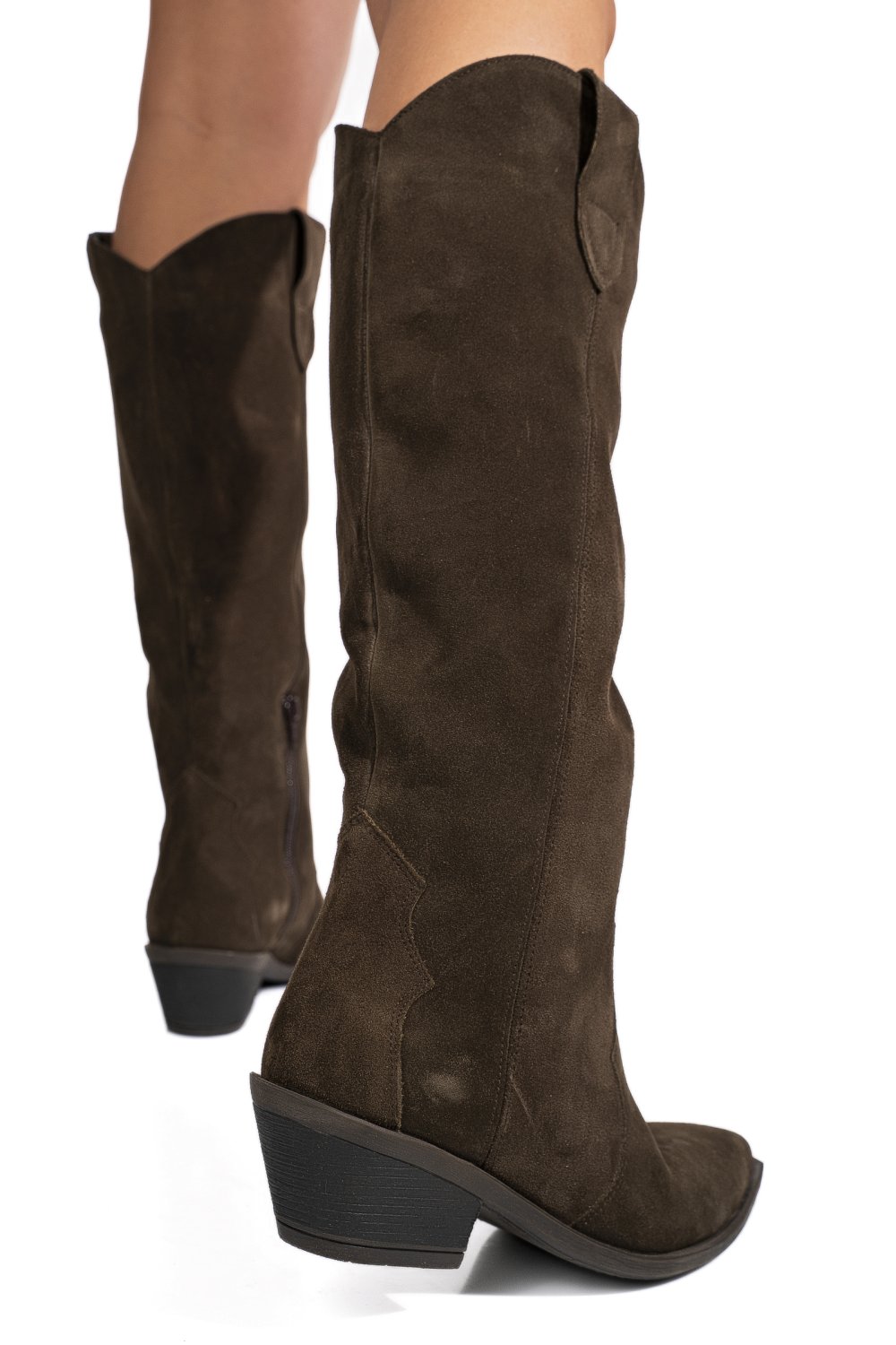 CIZME MARO PIELE NATURALA INTOARSA 4S7786