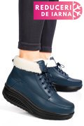 GHETE NAVY PIELE NATURALA ASP6032