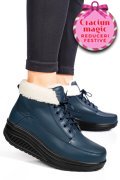 GHETE NAVY PIELE NATURALA ASP6032