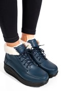 GHETE NAVY PIELE NATURALA ASP6032