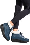 GHETE NAVY PIELE NATURALA ASP6032