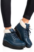 GHETE NAVY PIELE NATURALA ASP6032