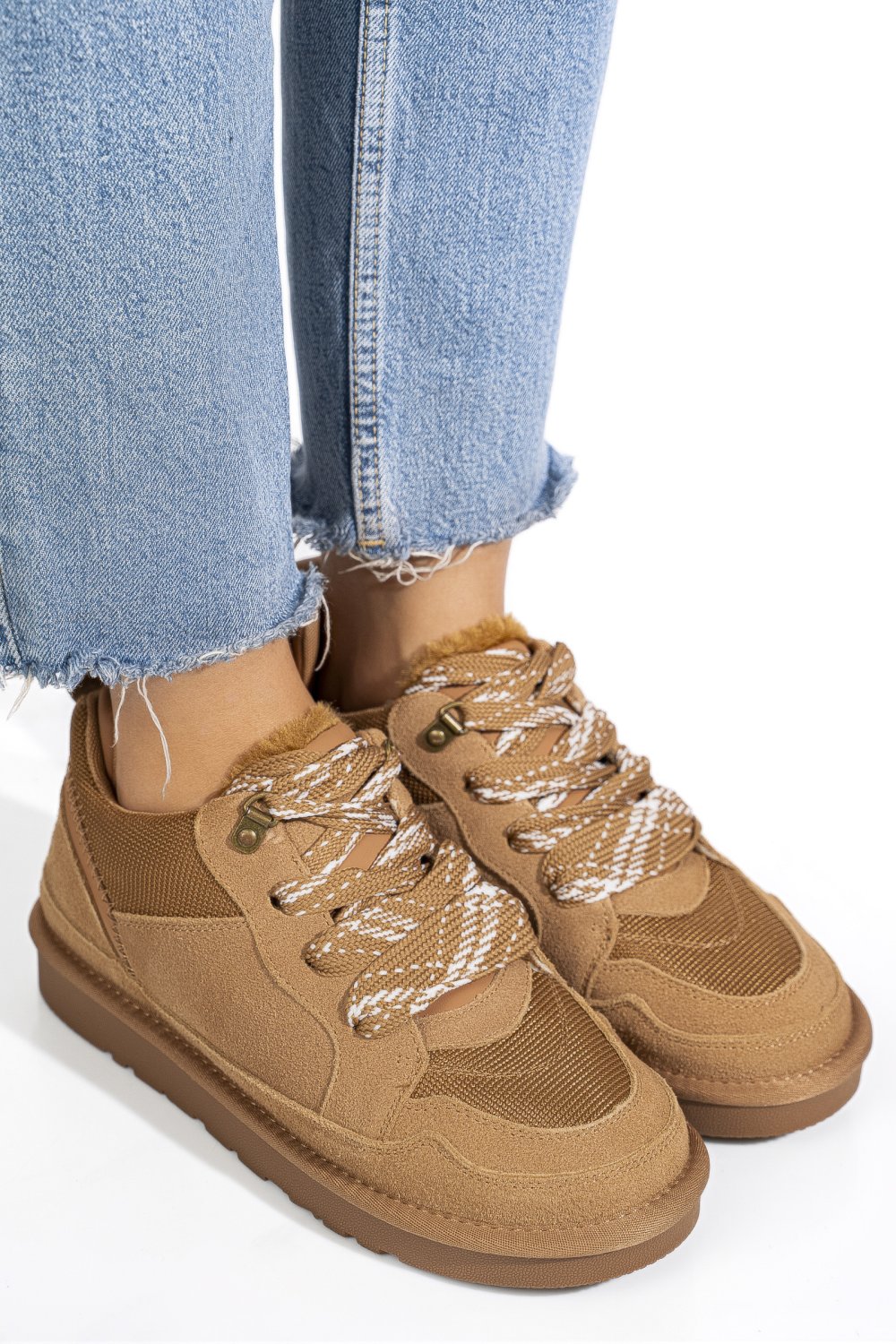 PANTOFI SPORT CAMEL PIELE NATURALA INTOARSA 1S77204