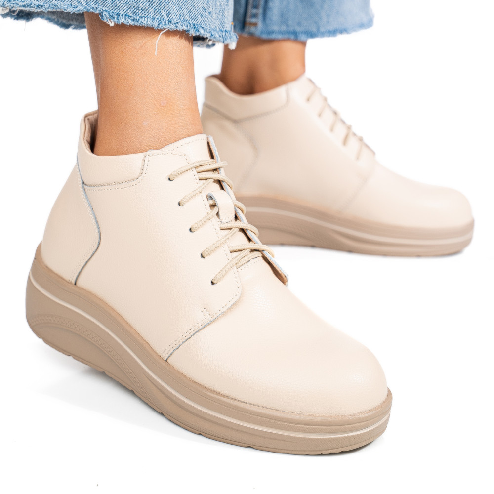 GHETE BEJ PIELE NATURALA 0SP588