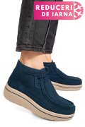 GHETE BLEUMARIN PIELE NATURALA INTOARSA 0SP585