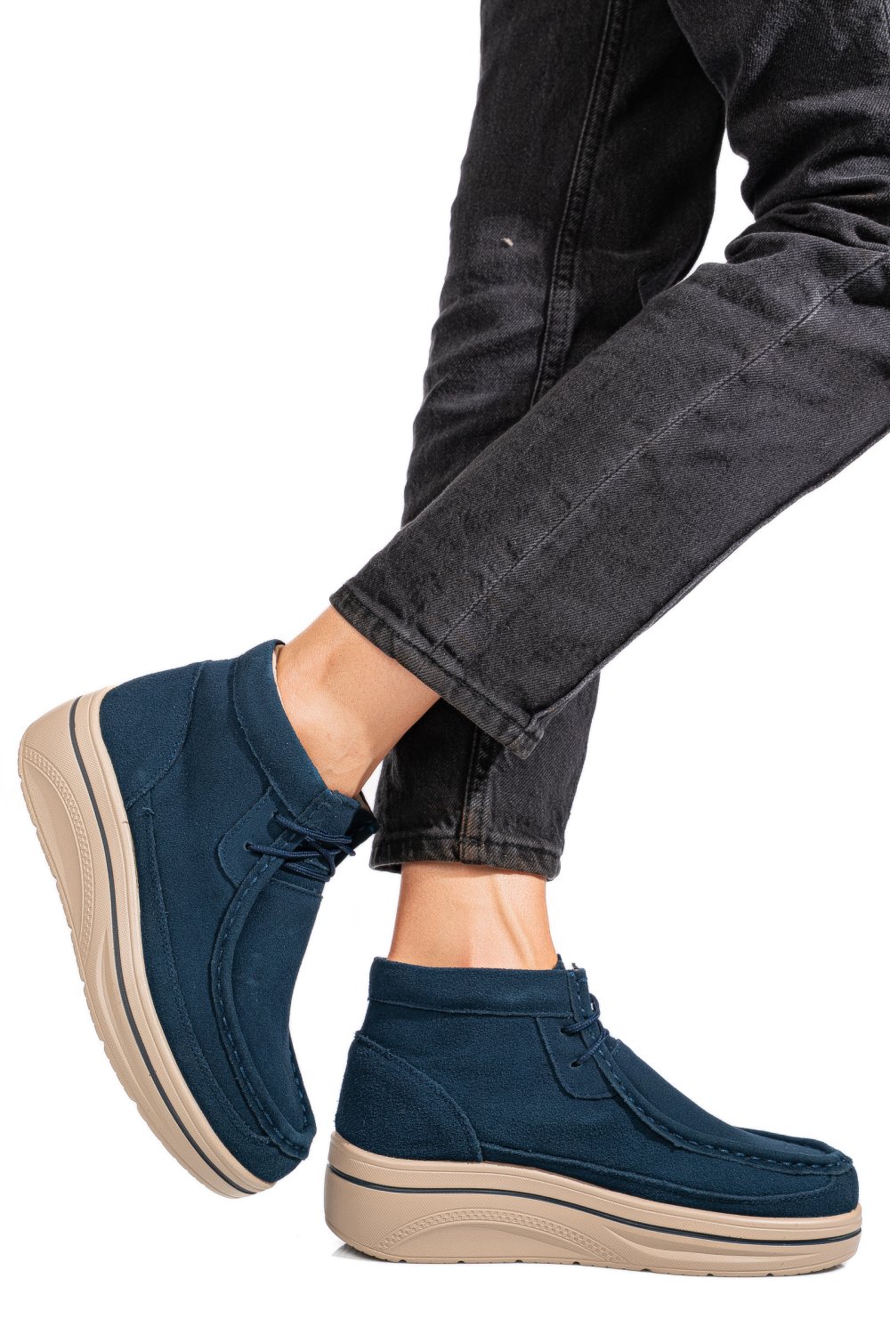 GHETE BLEUMARIN PIELE NATURALA INTOARSA 0SP585