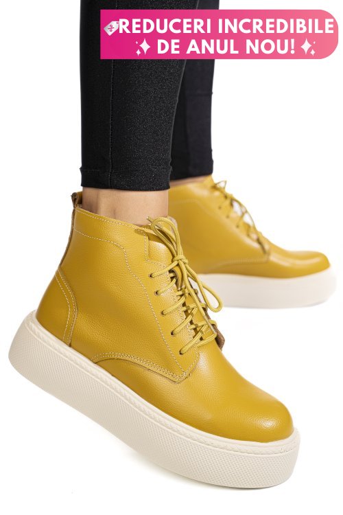 Ghete galbene piele naturala1sp559