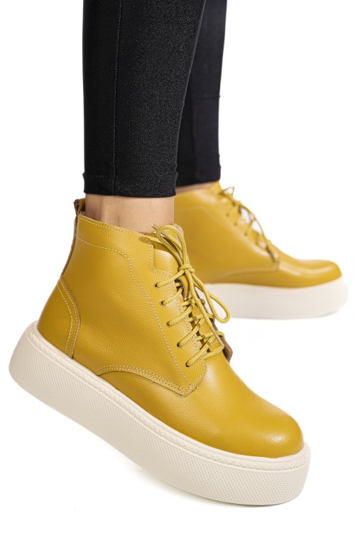 Ghete galbene piele naturala1sp559