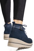 GHETE  BLEUMARIN PIELE NATURALA INTOARSA 2SP0211A