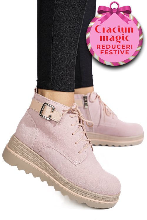 Ghtete roz piele naturala intoarsa 2sp0211a