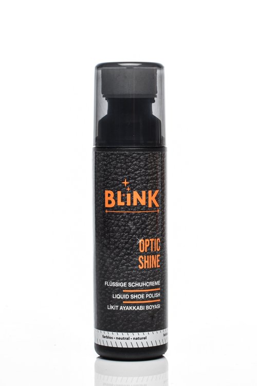 Polish incaltaminte piele si textil optic shine incolor blink 75ml