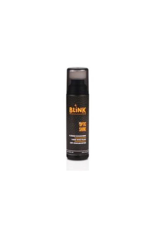 Polish incaltaminte piele si textil optic shine black blink 75ml