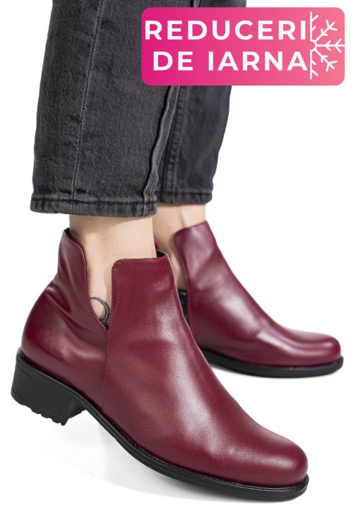 Ghete visinii piele naturala 0pc25nef