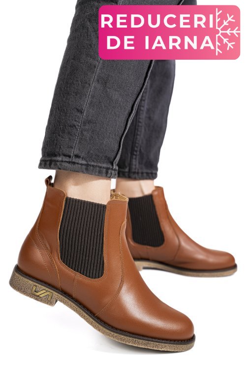 Ghete maro piele naturala 0pc2