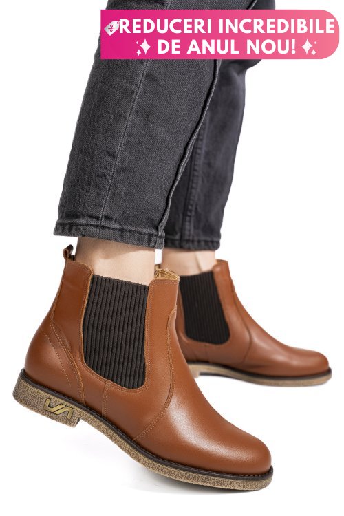 Ghete maro piele naturala 0pc2