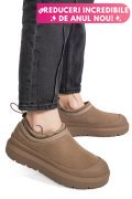 PANTOFI SPORT TAUPE PIELE NATURALA INTOARSA I1401