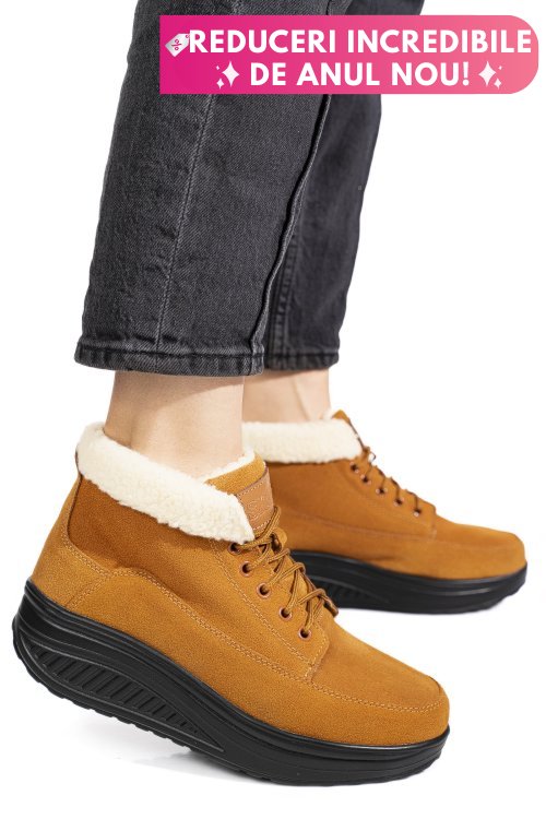 Ghete wine piele naturala intoarsa asp603-1