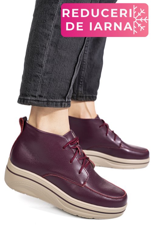 Ghete visinii piele naturala 0sp583