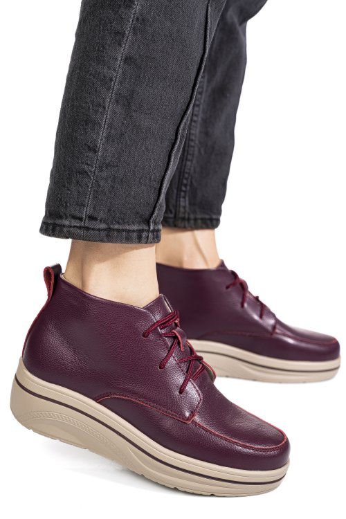 Ghete visinii piele naturala 0sp583