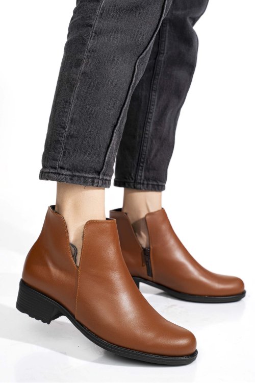 Ghete maro piele naturala 0pc25nef