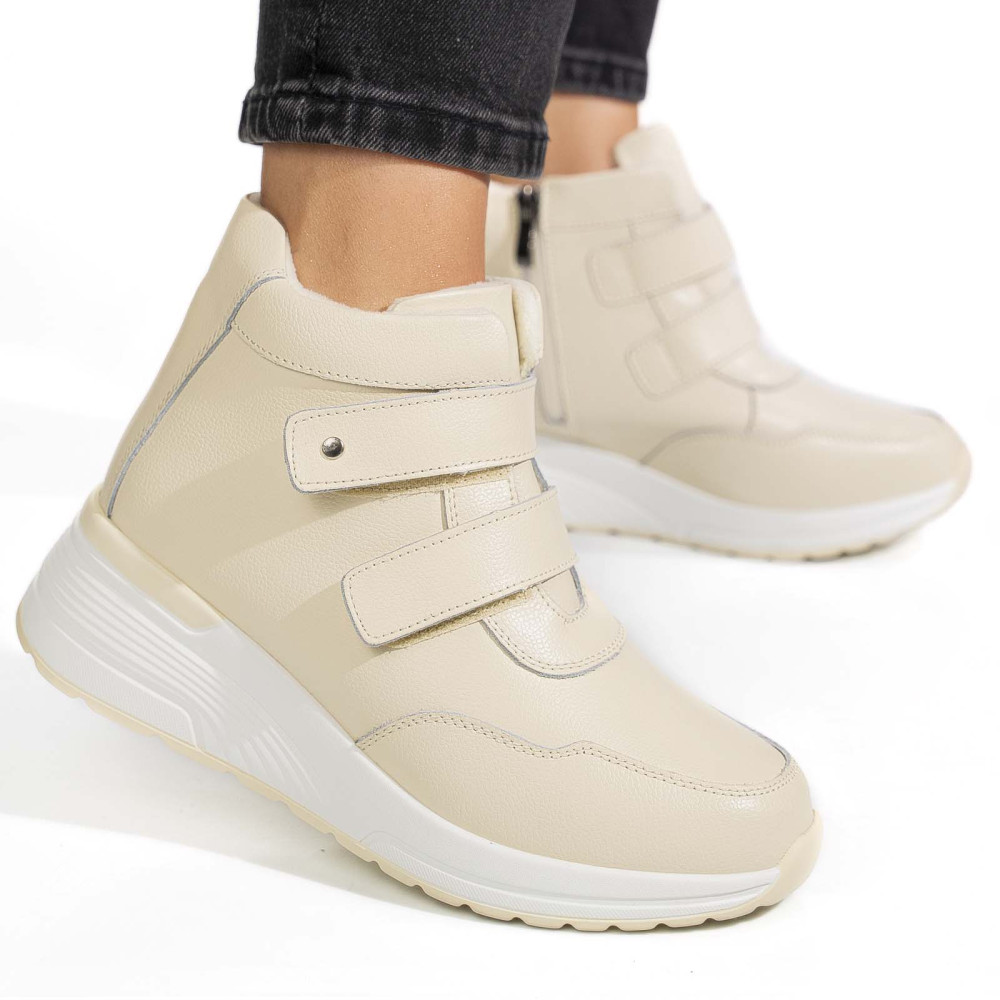 GHETE BEJ PIELE NATURALA TSP3095