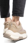 PANTOFI SPORT KHAKI PIELE NATURALA FSP001875