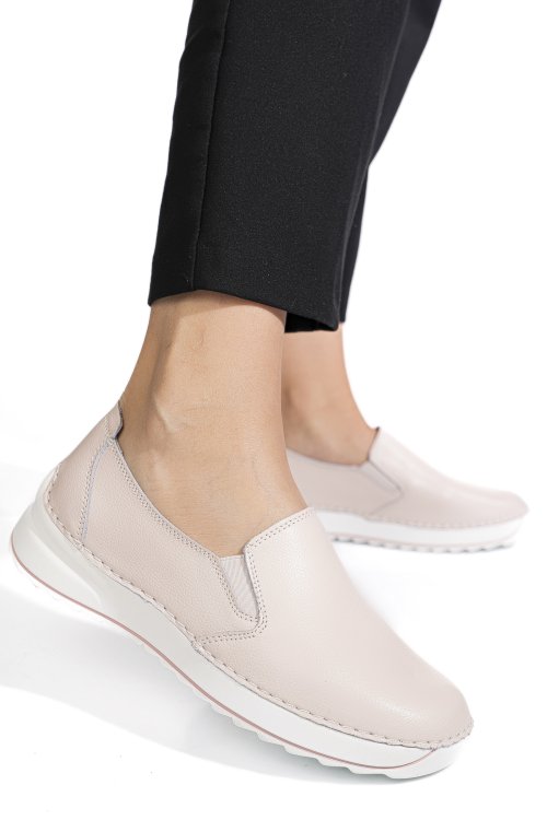 Espadrile roz piele naturala jpcy36810