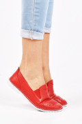 ESPADRILE ROSII PIELE NATURALA 5PC216