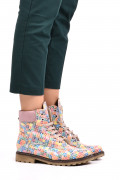 GHETE MULTICOLOR PIELE NATURALA 2PC01