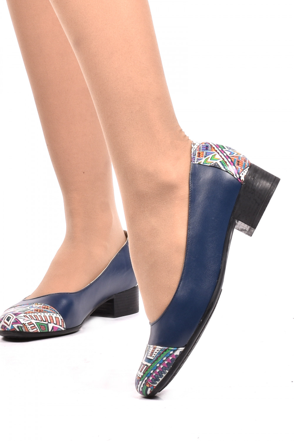 PANTOFI INDIGO PIELE NATURALA 2PC35