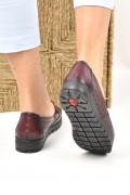 PANTOFI BORDO PIELE NATURALA 5PC10