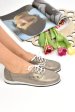 Pantofi sport gri piele naturala 2pc018