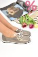 Pantofi sport gri piele naturala 2pc018