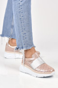 PANTOFI SPORT ROZ SIDEF PIELE NATURALA TAYA