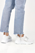PANTOFI SPORT ALBI PIELE NATURALA MOXIE